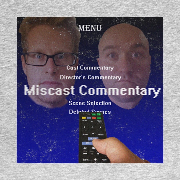 Miscast Commentary Cover by Miscast Designs